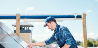 Konserwacja paneli słonecznych